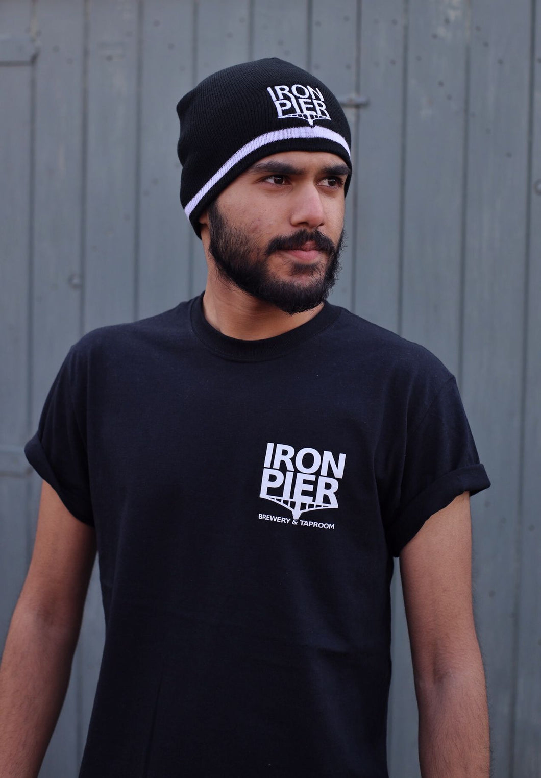 Iron Pier T Shirt Unisex Black