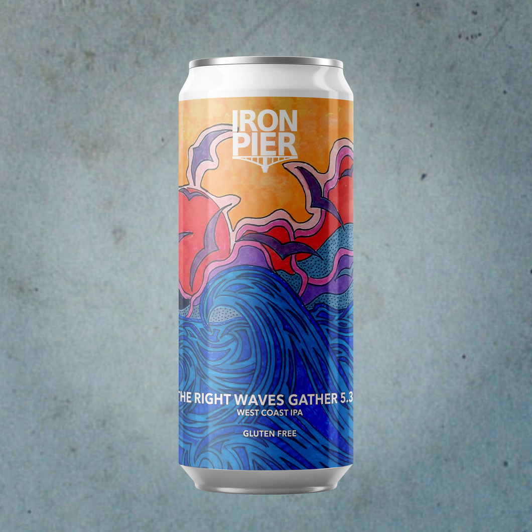 The Right Waves Gather 5.3% Can (440ml)